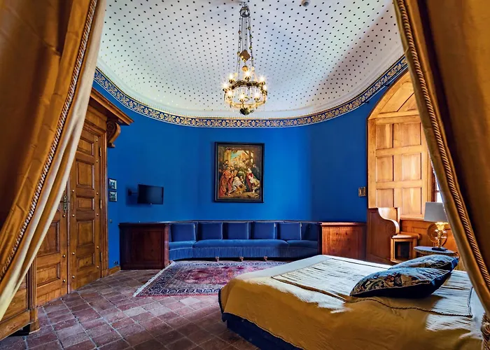 Zamek Karpniki Schloss Fischbach Lomnica (Jelenia Gora)