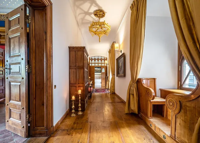 Zamek Karpniki Schloss Fischbach 公寓式酒店 鲁穆尼卡